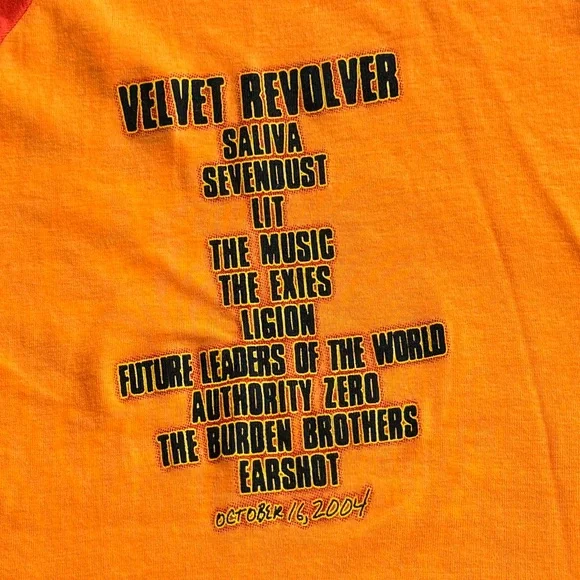 Buzzfest Nashville 102.9 2004 shirt Velvet Revolver Sevendust Lit Starwood new - Picture 4 of 4
